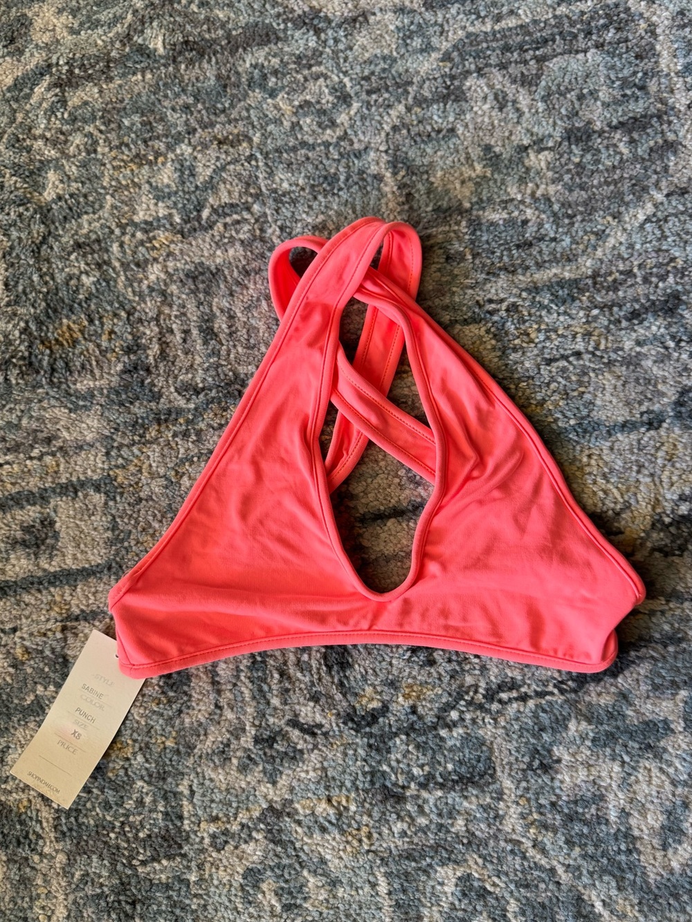 Indah Sabine bikini top in  Punch